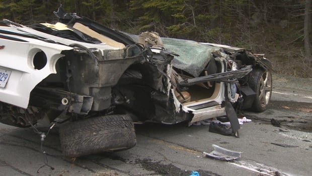 Corvette crash, Riverhead road