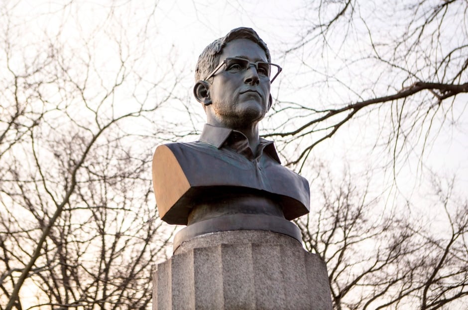 Snowden Statue Mystery