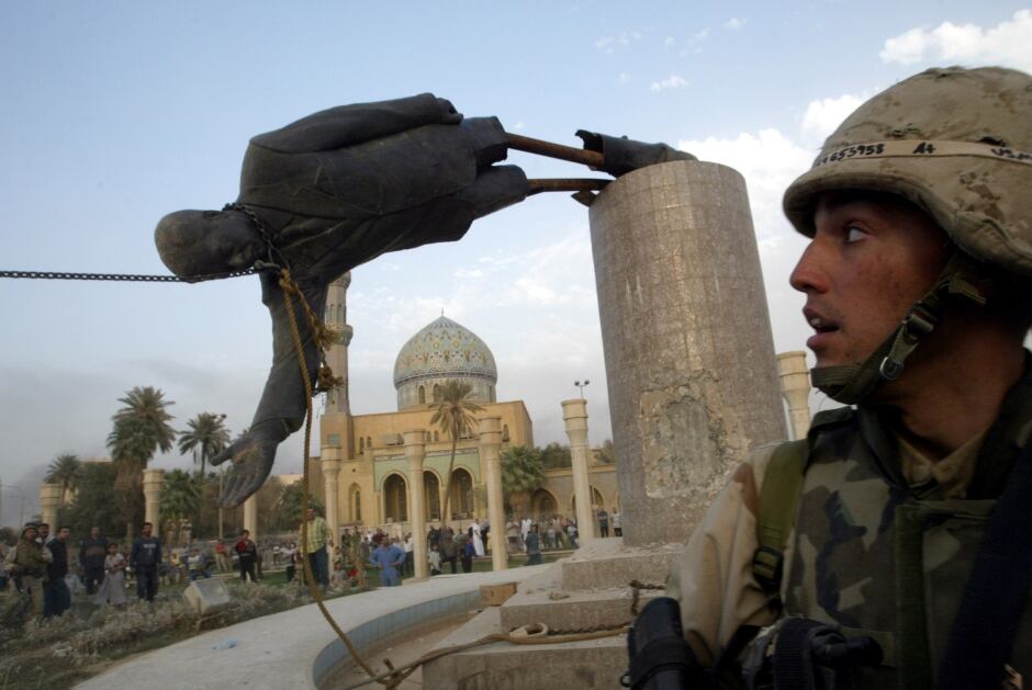 BRITAIN-IRAQ/INQUIRY-STATUE