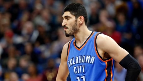 Oklahoma City Thunder's Enes Kanter is returning to the United States after being detained in a Romanian airport. Kanter, who is from Turkey, said in a video on Saturday morning, that the Turkish embassy canceled his passport and he'd been detained for several hours. at a Romanian airport. kanter-enes-041117-620