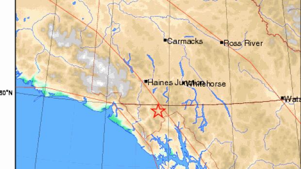 Earthquake yukon