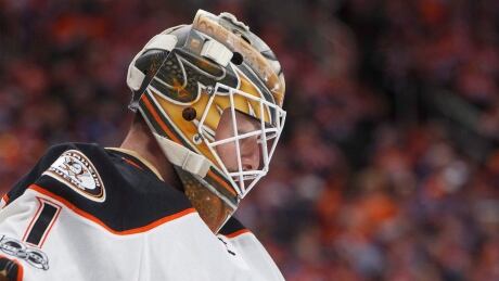 Anaheim Ducks goalie Jonathan Bernier is making his first playoff start in place of John Gibson, who was injured in Saturday's Game 5. bernier-jonathan
