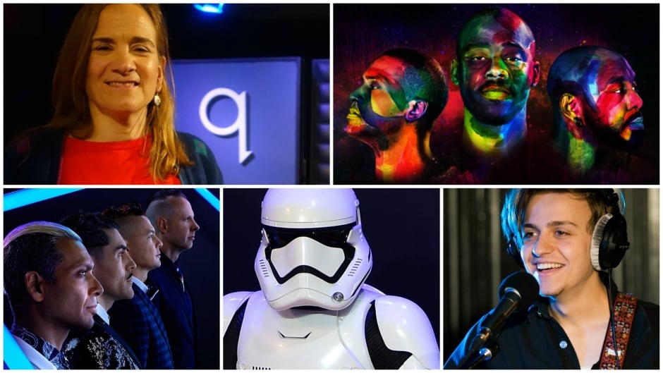 Today on q: author Tracy Chevalier, hip-hop production company Organized Noize, new wave band Dreamcar, little known Star Wars facts and musician Scott Helman.