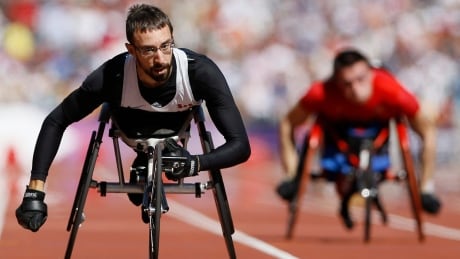 Wheelchair racer Brent Lakatos set a world record in the 100 metres Thursday, part of an eight-medal day for Canada. lakatos-brent-052517
