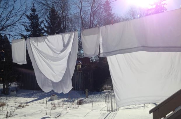 Creaky clothesline day