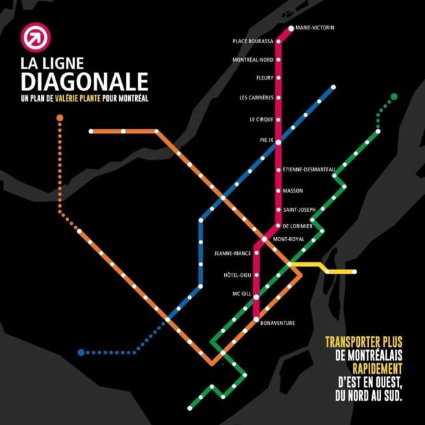 Ligne Rose pink line