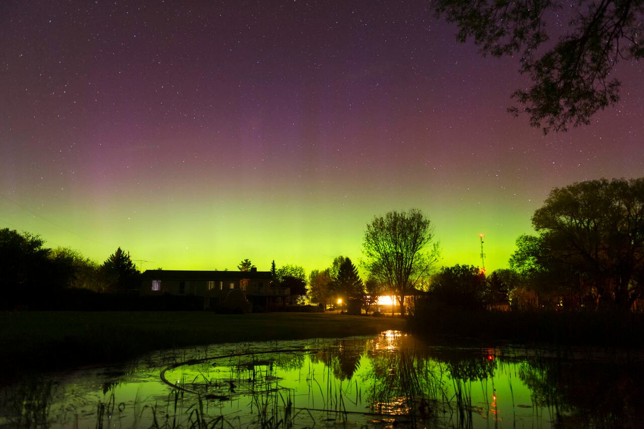 chance of seeing northern lights tonight