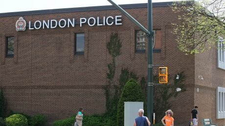 London Police headquarters, Dundas and Adelaide St.
London Ontario police headquarters