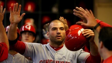 Cincinnati Reds first baseman Joey Votto, a Toronto native, won the National League MVP in 2010. votto-joey-052917
