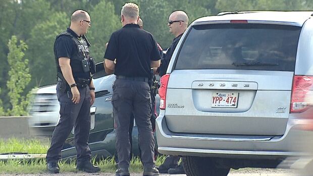 Paramedics, officer hurt by combative patient at scene of four vehicle collision