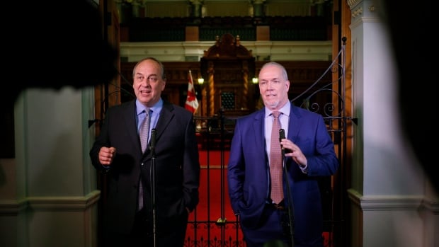 British Columbia Greens, NDP to make announcement on province's govt British Columbia Greens, NDP to make announcement on province's govt