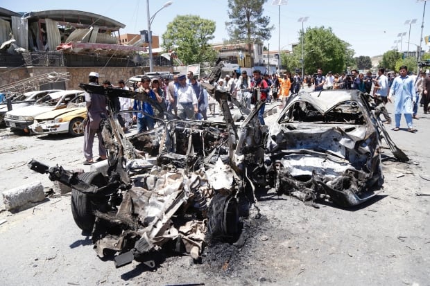 AFGHANISTAN SUICIDE BOMB ATTACK