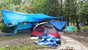 Tent city