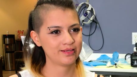 Summer Dawn White Eagle, 20, was born with a cleft palate. She's undergone more than a dozen surgeries and medical procedures to repair the deformity. Her prosthodontist's claim for payment was denied, however Health Canada and Alberta Health have now reached an agreement to reimburse the dentist. Summer Dawn White Eagle