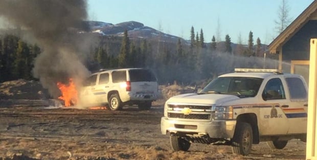 RCMP vehicle fire Natuashish