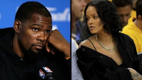 Rihanna, a longtime and vocal LeBron James fan, took exception to the Cavaliers' blowout loss in Game 1 Thursday night and made Warriors star Kevin Durant a main target. durant-rihanna-feud