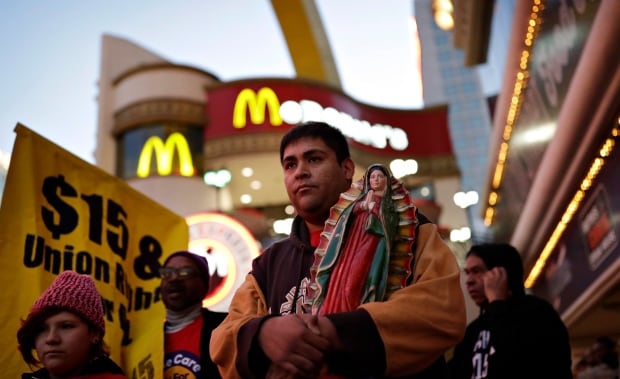 Minimum Wage Rallies Las Vegas