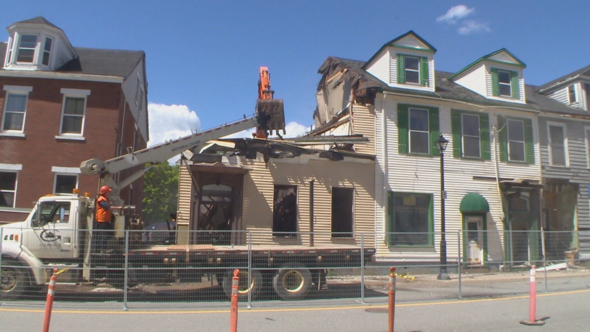 More historic homes torn down in Saint John New Brunswick CBC News