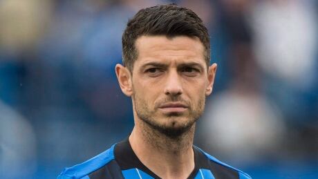 Blerim Dzemaili, pictured during a May 13 match, scored his first MLS goal as a member of the Impact on Saturday. SOC MLS Dzemaili Impact 20170513