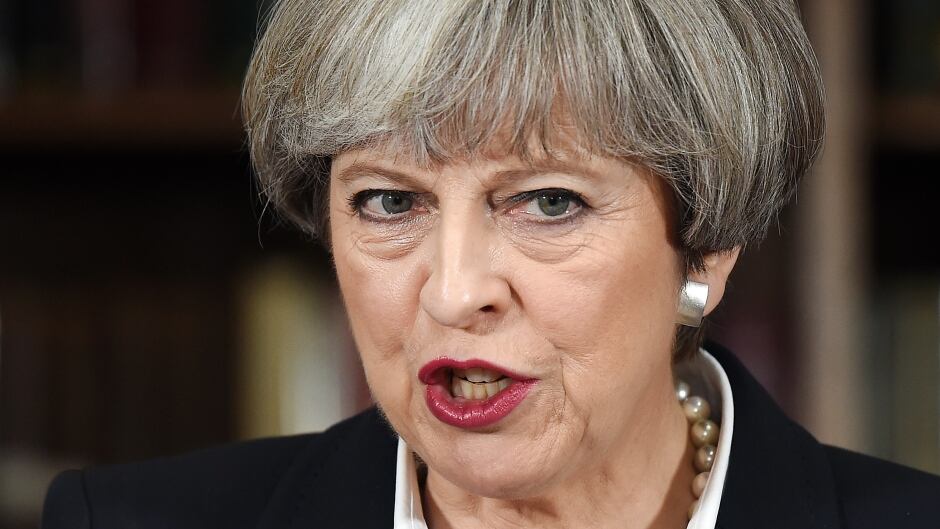 May announced her party will form a minority government, supported by Northern Ireland's Democratic Unionist Party.