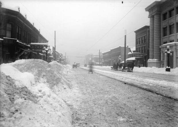 1916 record vancouer snow