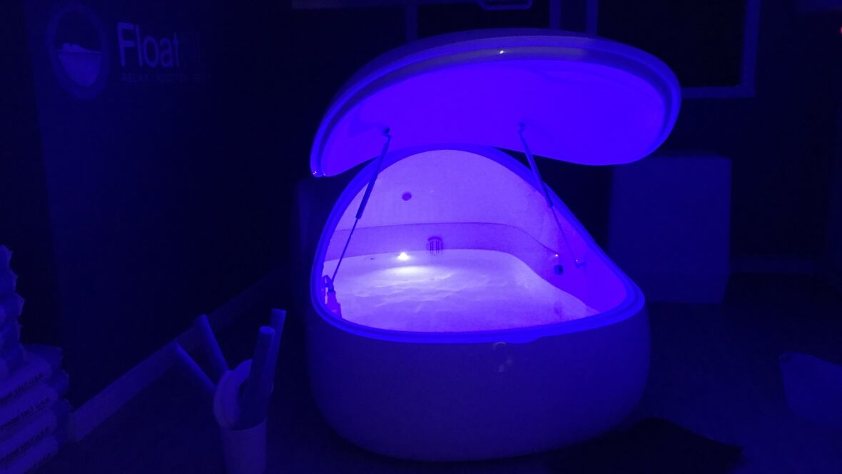 Scifi spa Sensorydeprivation pod in St. John's hopes to help float