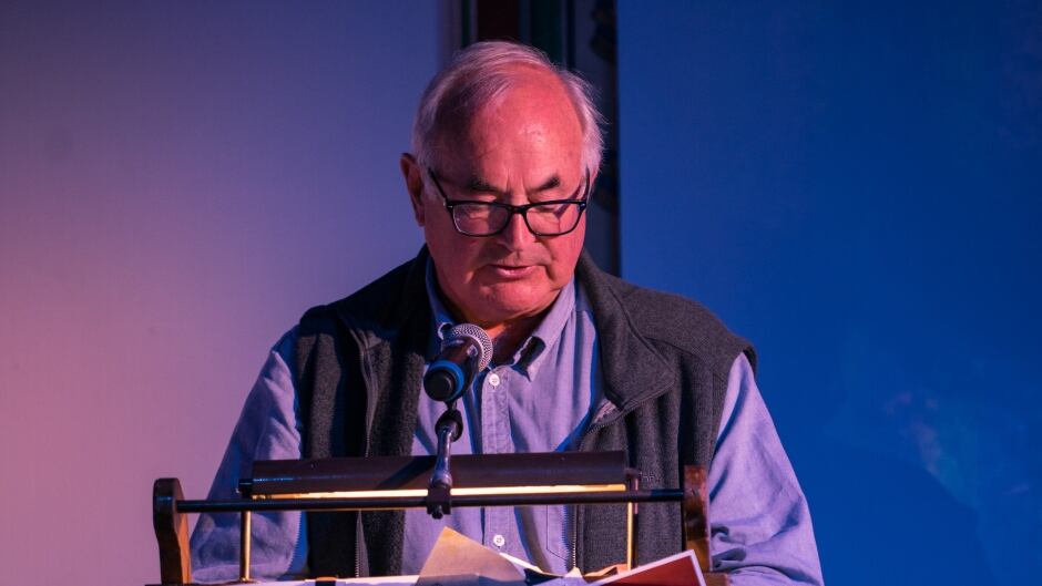 Richard Blair, son of George Orwell, reading the beginning of the novel 1984.