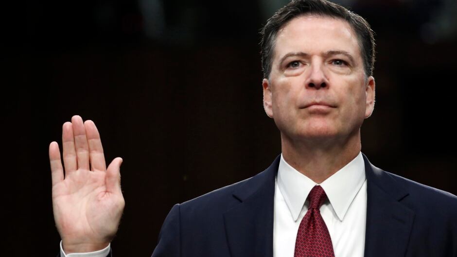 Former FBI director James Comey told the Senate intelligence committee he documented his encounters with the U.S. president in case Trump lied.
