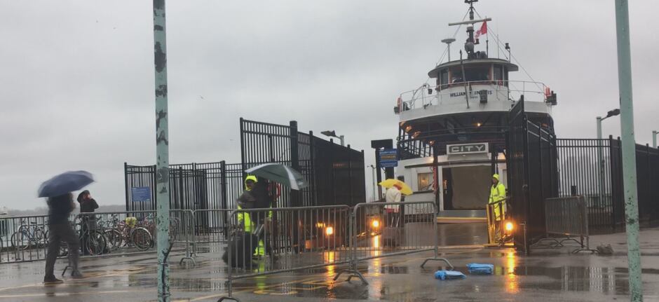 toronto island rainfall