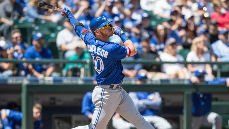 Josh Donaldson hit a two-run home run on Sunday as the Blue Jays shut out the Mariners in the series finale. Donaldson Jays Mariners Sunday