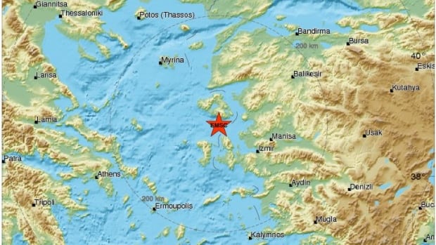 Natural disaster strikes western Turkey, Greek island; dozens of buildings damaged