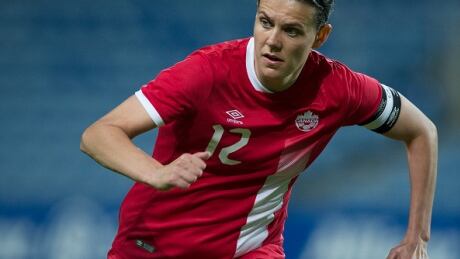 Christine Sinclair wants to play a more active role in raising awareness and fundraising for people suffering with multiple sclerosis. sinclair-christine-120617