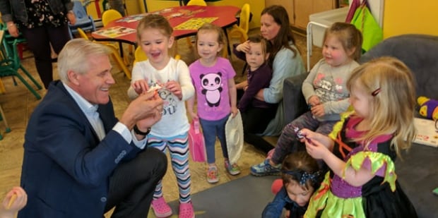 Dwight Ball and children