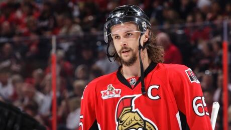 Senators captain Erik Karlsson had surgery Wednesday to repair damage to tendons in his left foot. 700047970jc045_pit_ott.jpg