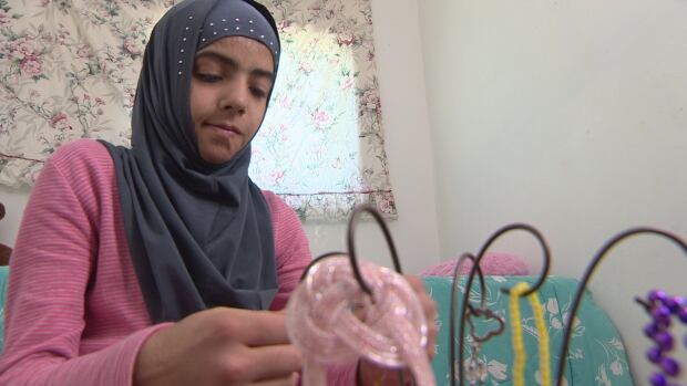 13-year-old Maryam, a Syrian refugee who has been living in Winnipeg has a long road to recovery