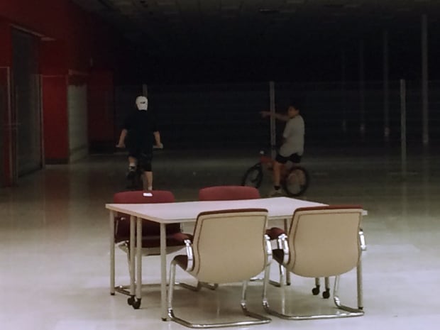 Empty Target store