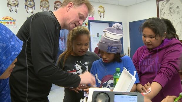 Principal Derrick Fewer first aid