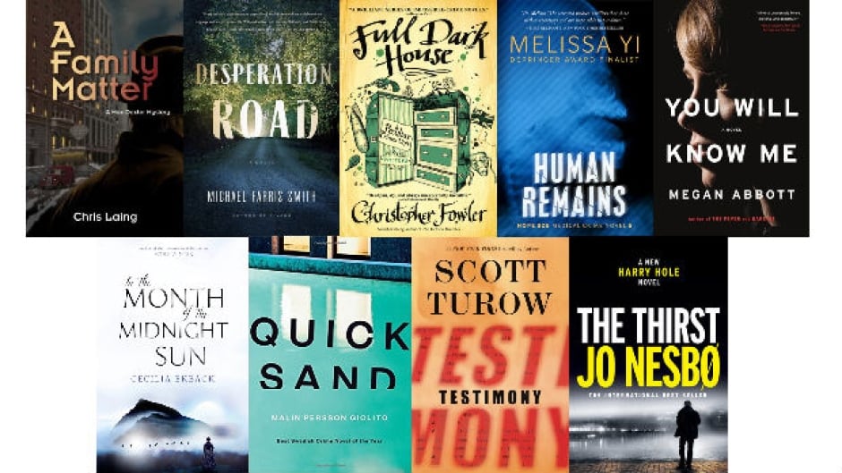 Margaret Cannon, J.D. Singh and P.K. Rangachari recommend nine mystery novels.
