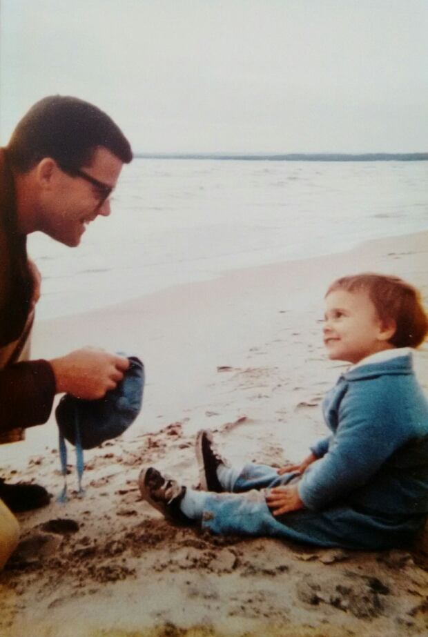 Suzanne O'Callaghan and her father Maurice Timothy O'Callaghan
