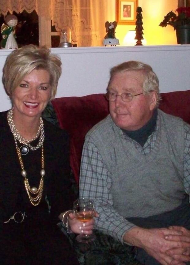 Corrine Hendricken-Eldershaw and her dad Frank Hendricken