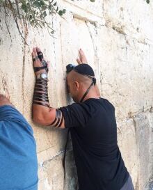 Corey Fleischer in Israel