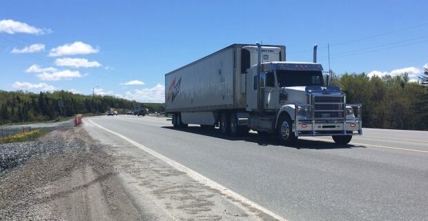 Trucks on Trans Canada