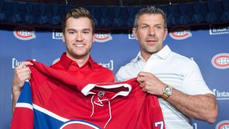 The trade of Jonathan Drouin, left, to the Montreal Canadiens is indicative of the types of deals NHL GMs might try to make to set their rosters in advance of the expansion draft. drouin-jonathan-061617
