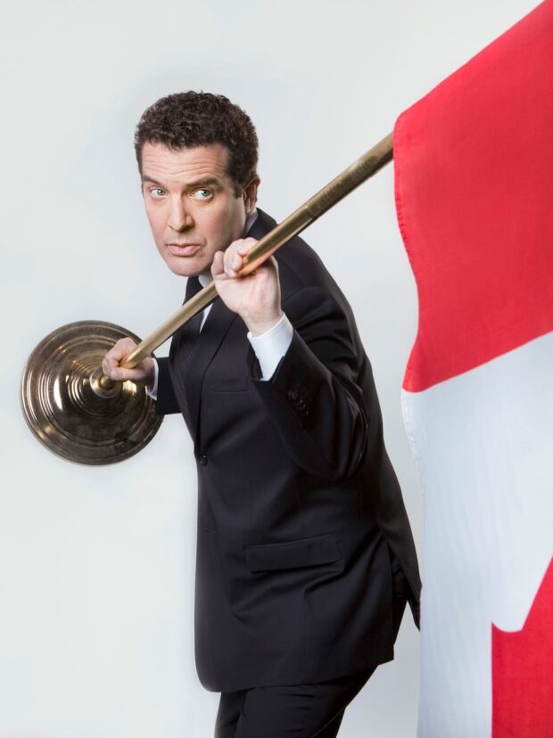 Rick Mercer Canadian flag