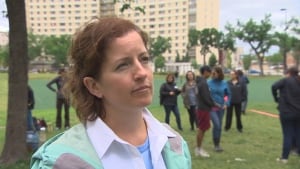 Emily Holland an anthropology professor at Brandon University