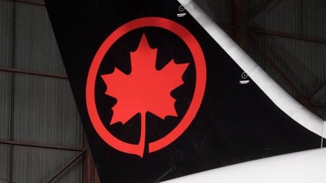 The tail of the newly revealed Air Canada Boeing 787-8 Dreamliner aircraft is seen at a hangar at the Toronto Pearson International Airport in Mississauga, Ont., Thursday, February 9, 2017. Air Canada 20170209