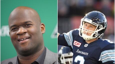 Vince Young, left, and Drew Willy were both cut as CFL teams made their final roster decisions on Saturday. cfl-cuts