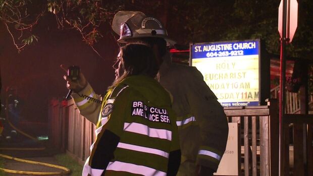 ST AUGUSTINE'S CHURCH FIRE MARPOLE 2