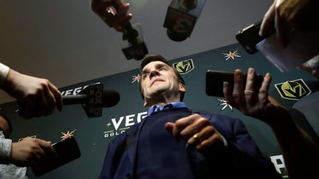 Vegas Golden Knights general manager George McPhee, shown in this file photo, will have his pick of unprotected players on the rosters of the other 30 NHL teams, as well as an exclusive negotiation window with free agents. Expansion Draft List Hockey