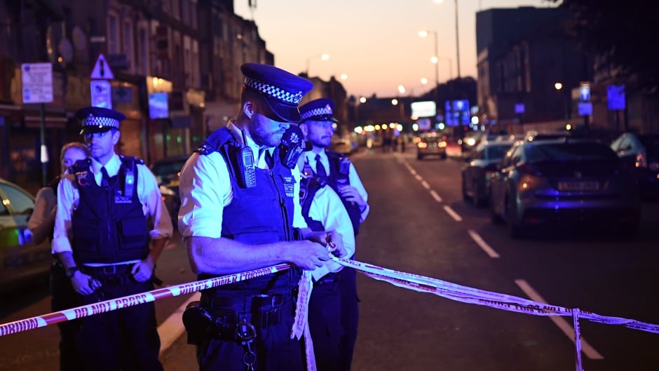 The mosque attack comes just days after the residential Grenfell Tower fire in west London, where the number of people presumed dead has risen to 79.